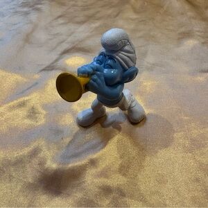 2013 Smurfs McDonald's Toy Smurf Harmony Pvc Figure Toy Cake Topper